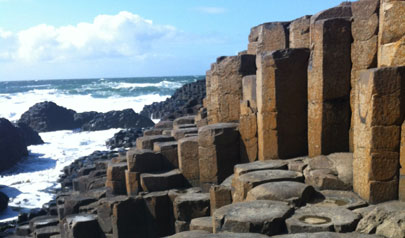 Across the centuries, the peculiar hexagonal basalt columns of the Giant’s Causeway have stirred the imagination of residents and travellers (photo)
