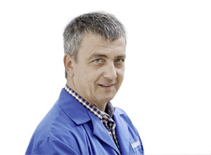Andrej Ketis, Werkzeugbauer und Präsident Mitarbeitervertretung Geberit Ruše (SI)